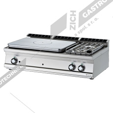 RM Lotus Sporák stolní plynový tálový TP2T-712GP