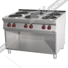Sporák elektrický 6 zón SP 90/120 E