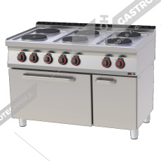 Sporák elektrický s troubou GN 1/1 SPT 70/120 11 E