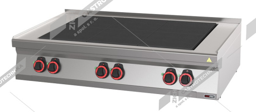 Sporák elektrický tálový 6 zón SPL 70/012 E