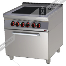 Sporák elektrický tálový s troubou 2/1 SPLT 90/80 21 E