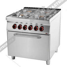 Sporák plynový s el. troubou statickou SPT 90/80-21 GE