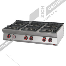 Sporák plynový stolní - 6 hořáků SPB 70/012 G