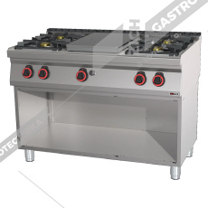 Sporák plynový tálový - 5x hořák STP 70/120 G