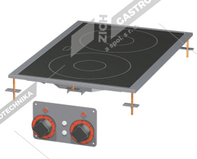 Sporák stolní -sklokeramický PCCD-64ET