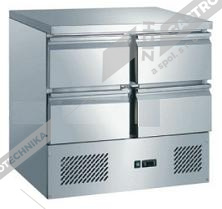 Stůl chladící - 4x zásuvka MS-901D4