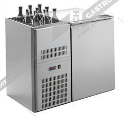 Stůl chladící barový s chlad. vanou 1/0 RIDG-110E