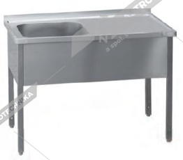 Stůl pracovní jednodřez MSJOP 7018 180x70x90