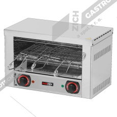 Toaster jednopatrový 3x kleště, rošt TO 930 GH