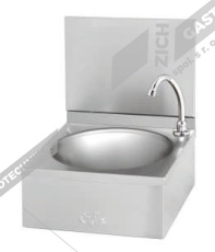 Umyvadlo nerezové model 44 s lemem