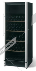 Tefcold Vinotéka W 155/1 black