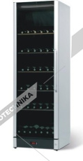 Tefcold Vinotéka W 185/2 silver 