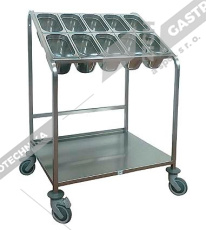 Abner Vozík na podnosy a příbory - cena na dotaz MV-PP 2/53×37 