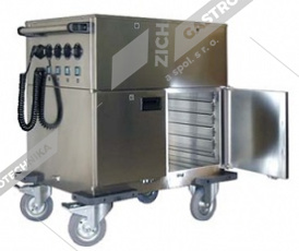 Abner Vozík vyhřívaný - bez polic - cena na dotaz EVT 2/2 