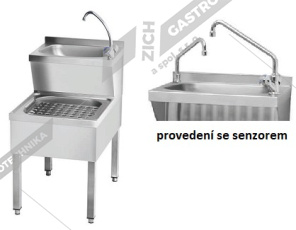 Výlevka kombinovaná 50x70 senzor 