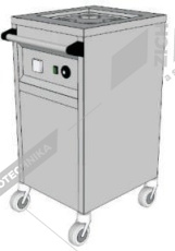 Zásobník na talíře vyhřívaný VZT1